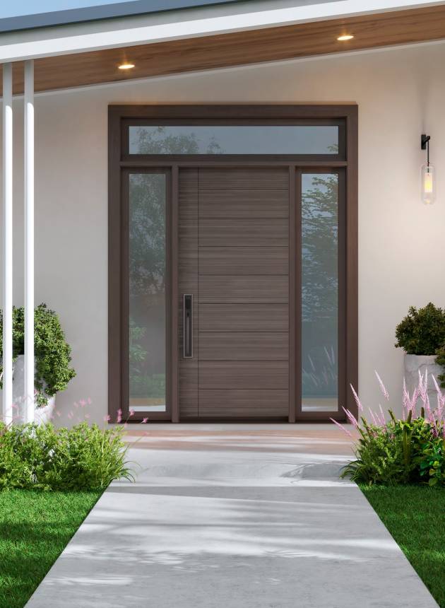 Exterior Wooden Front Doors for Houses Double Front Doors